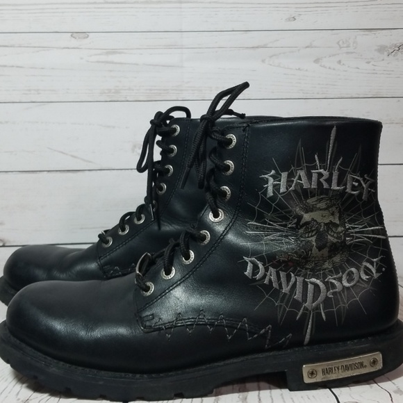 Harley-Davidson Other - Harley Davidson Motorcycle Boots Shoes Sz 12